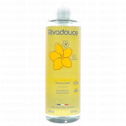 RIVADOUCE Gel douche parfum fleur de tiaré (400 ml)
