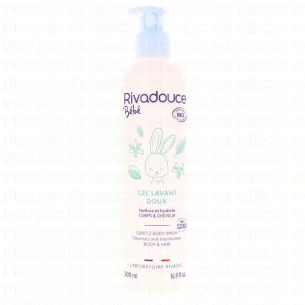 RIVADOUCE Gel lavant bébé bio (500ml)