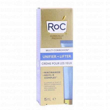 ROC Multi Correxion Unifier + Lifter Cr&egrave;me pour les yeux 15ml