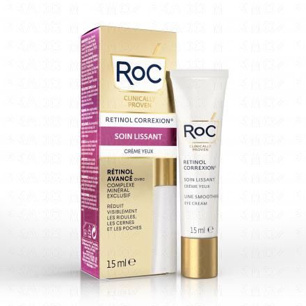 ROC R&eacute;tinol correxion Soin lissant - Cr&egrave;me yeux 15ml