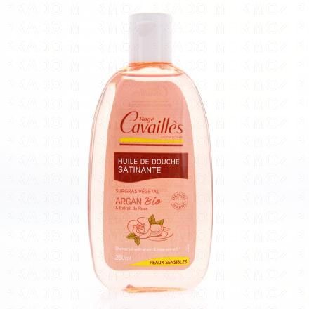 CAVAILL&Egrave;S Huile bain et douche Satinante huiles d'argan & rose (250ml)