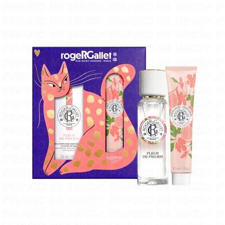 ROGER & GALLET Coffret Eau Parfum&eacute;e Bienfaisante Fleur De Figuier 30ml et sa Cr&egrave;me Mains