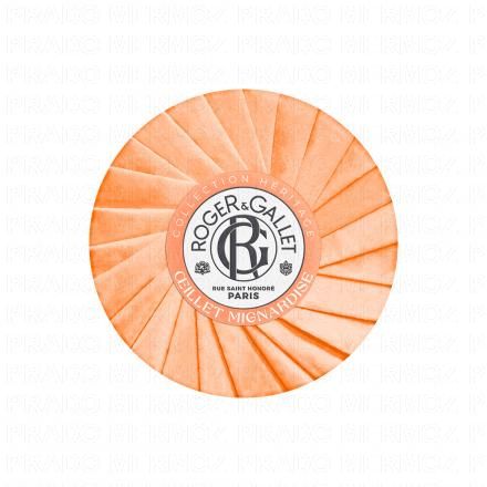 ROGER & GALLET Savon pain bienfaisant œillet mignardise 100 g