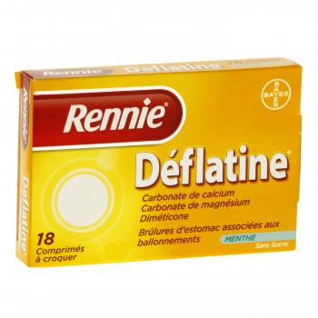 Rennie déflatine sans sucre