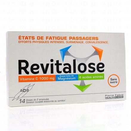 Revitalose sans sucre