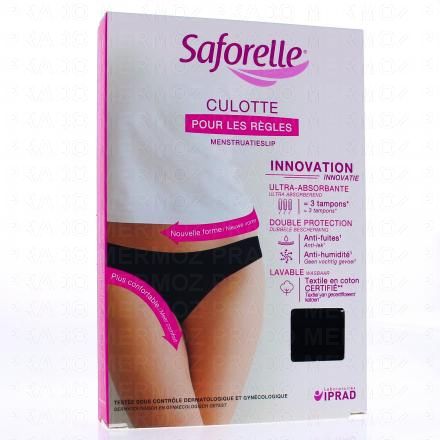 SAFORELLE Culotte ultra absorbante pour les r&egrave;gles (taille 40)