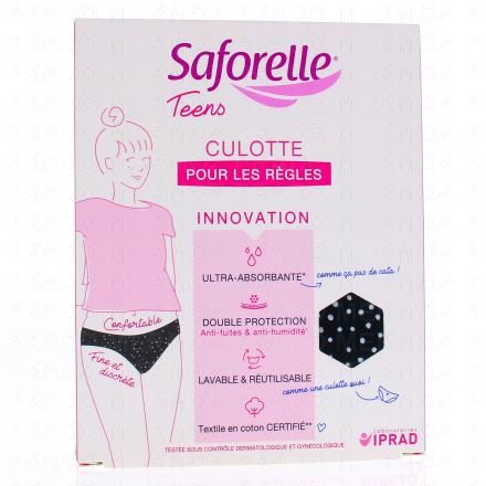 SAFORELLE Teens - Culotte menstruelle (taille 14 ans)