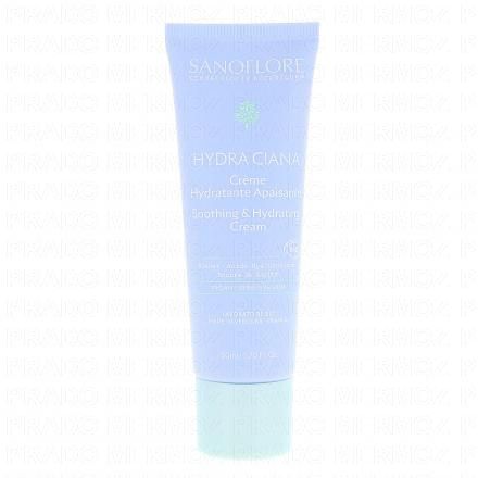 SANOFLORE Hydra Ciana - Cr&egrave;me Hydratante Apaisante Bio 50ml