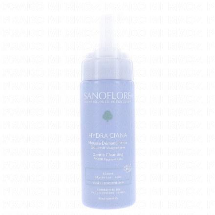 SANOFLORE Hydra Ciana - Mousse D&eacute;maquillante Douceur Bio 150ml