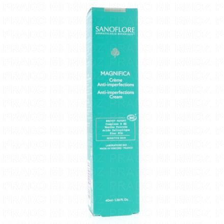 SANOFLORE Magnifica - Cr&egrave;me de Jour Anti-Imperfections Bio 40ml