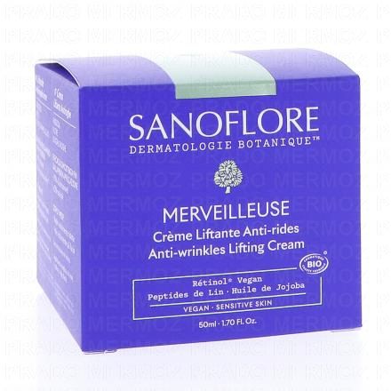 SANOFLORE Merveilleuse - Cr&egrave;me Liftante Anti-Rides Bio 50ml