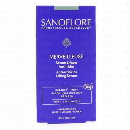 SANOFLORE Merveilleuse S&eacute;rum Liftant Anti-Rides Bio 30ml