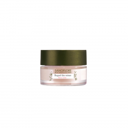 SANOFLORE Regard des Reines - Cr&egrave;me yeux rose &eacute;clat bio 15ml