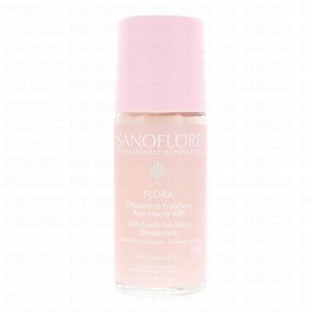 SANOFLORE d&eacute;odorant bio roll on 50ml Flora (roll'on 50ml)
