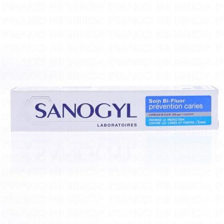 SANOGYL dentifrice soin bi-fluor pr&eacute;vention caries 75ml (x1)