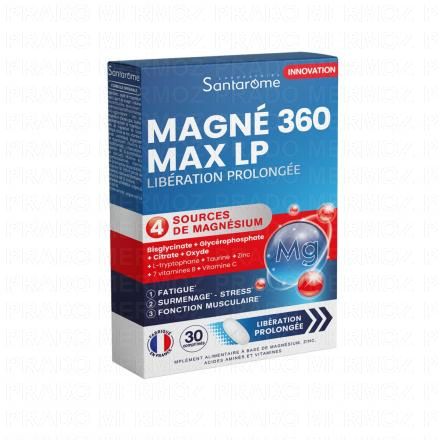 SANTAROME Magn&eacute; 360 Max LP 30 comprim&eacute;s