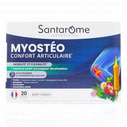 SANTAROME Myost&eacute;o Confort Articulaire x20 ampoules