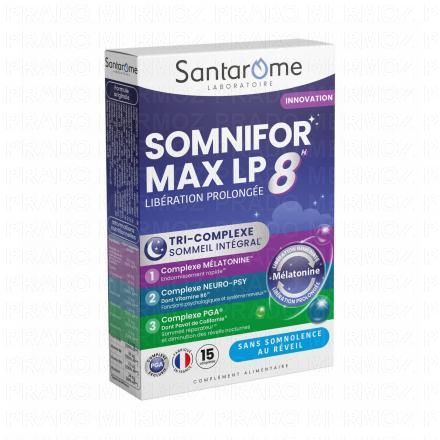 SANTAROME Somnifor Max LP 8h 15 comprim&eacute;s