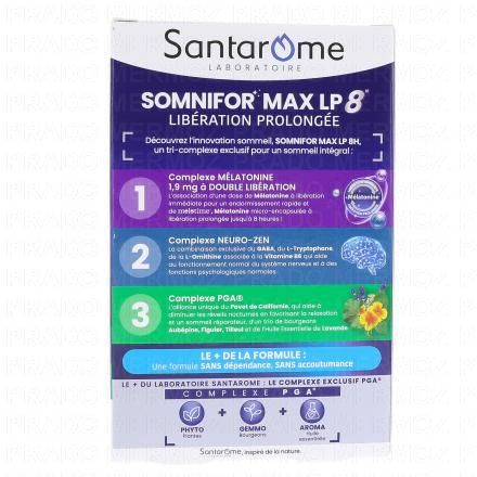 SANTAROME Somnifor Max LP 8h 15 comprim&eacute;s