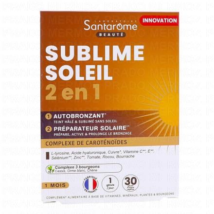 SANTAROME Beaut&eacute; - Sublime Soleil 2en1 x30 Comprim&eacute;s