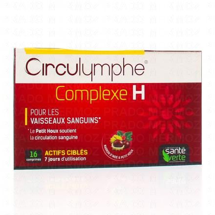 SANT&Eacute; VERTE Circulymphe complexe H 16 comprim&eacute;s