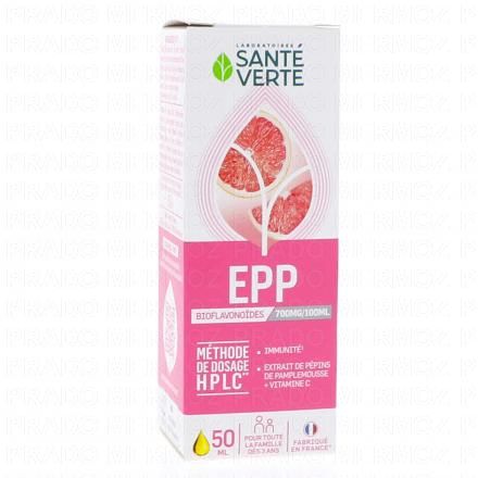 SANT&Eacute; VERTE EPP 700mg extrait de p&eacute;pins de pamplemousse flacon 50ml