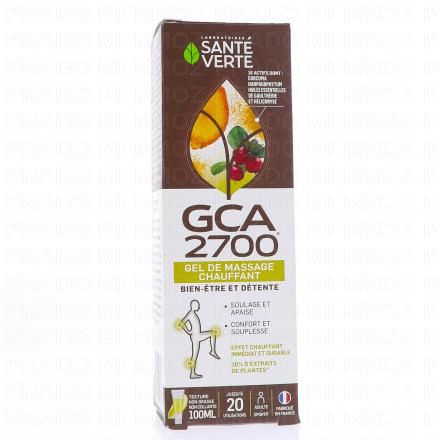 SANT&Eacute; VERTE GCA 2700 Gel de massage chauffant 100ml