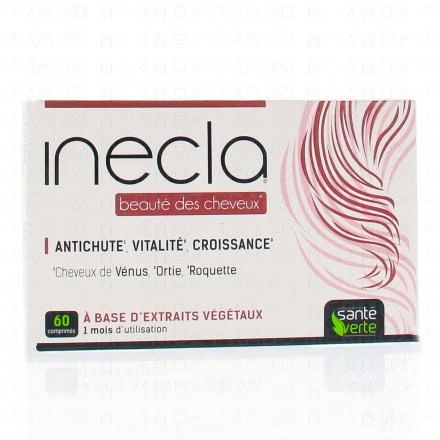 SANT&Eacute; VERTE Inecla beaut&eacute; des cheveux 60 comprim&eacute;s