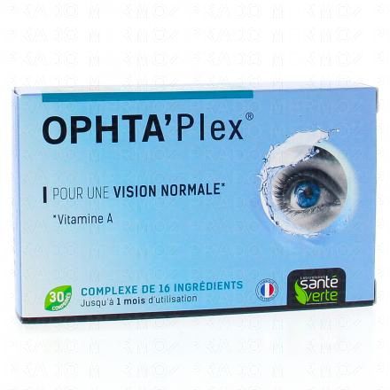 SANTÉ VERTE Ophta'Plex x30 comprimés