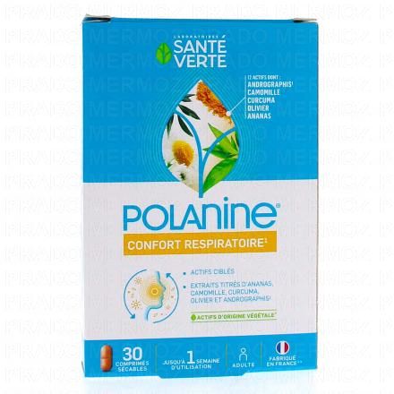 SANT&Eacute; VERTE Polanine 30 comprim&eacute;s