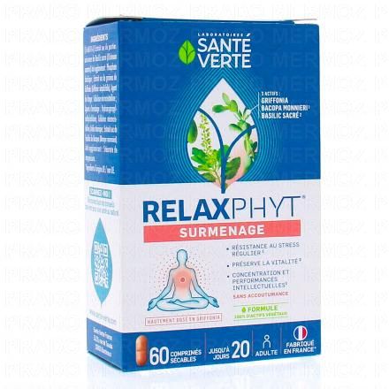 SANT&Eacute; VERTE RelaxPhyt surmenage 60 comprim&eacute;s