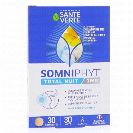 SANT&Eacute; VERTE Somniphyt 30' m&eacute;latonine 30 comprim&eacute;s