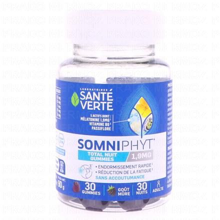 SANTE VERTE Somniphyt Total Nuit 30 gummies