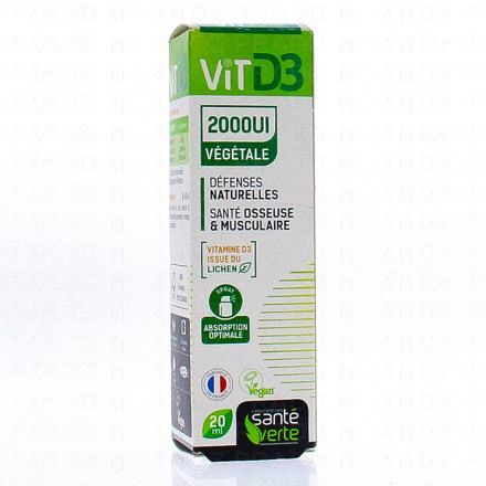 SANTE VERTE Vit D3 2000UI Végétale 20ml