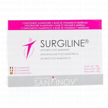 SANTIOV Surgiline - Apports Post Bariatrie en Vitamines et Min&eacute;raux x60 comprim&eacute;s