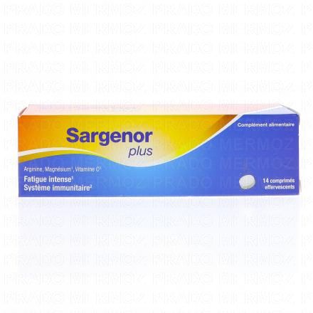 SARGENOR Plus x14 comprim&eacute;s effervescents