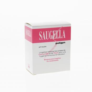 SAUGELLA Poligyn lingettes (10 lingettes)