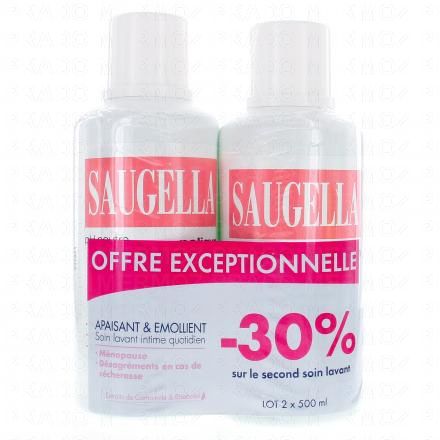 SAUGELLA Poligyn nettoyant doux (lot de 2 flacons 500ml)