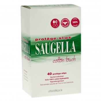 SAUGELLA Cotton touch - Protège-slips coton touch (x40 unités)