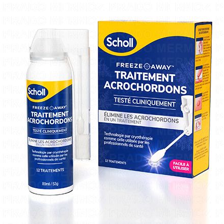 SCHOLL Freeze Away - Traitement Acrochordons 80ml
