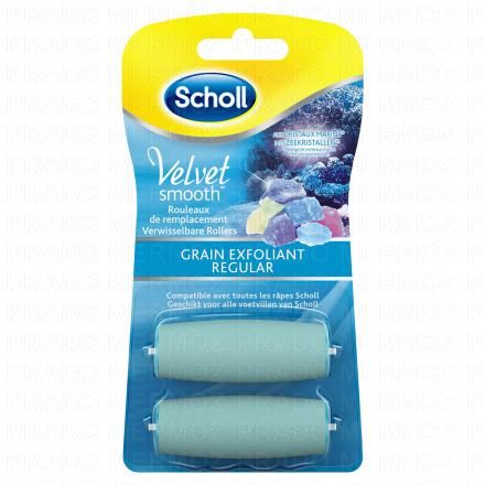 SCHOLL Recharges rape &eacute;lectrique velvet smooth 2 rouleaux