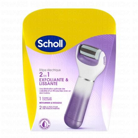 SCHOLL Velvet Smooth express pedi r&acirc;pe &eacute;lectrique anti-callosit&eacute;s