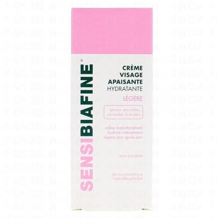 SENSI BIAFINE Cr&egrave;me visage hydratante apaisante l&eacute;g&egrave;re tube 40ml