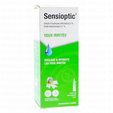 BAUSCH & LOMB Sensioptic - Solution ophtalmique flacon 10ml