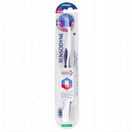 SENSODYNE Brosse &agrave; dents medium sensibilit&eacute; et gencives