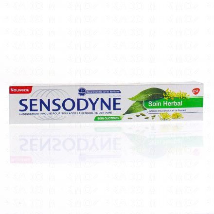SENSODYNE Dentifrice sensibilit&eacute; Soin herbal (75ml)