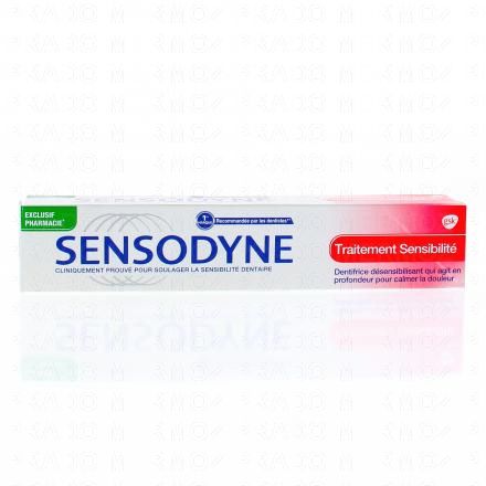 SENSODYNE Dentifrice traitement sensibilit&eacute; (tube 75ml)