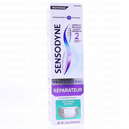 SENSODYNE Professional R&eacute;parateur - Dentifrice Nettoyage Intense 75ml