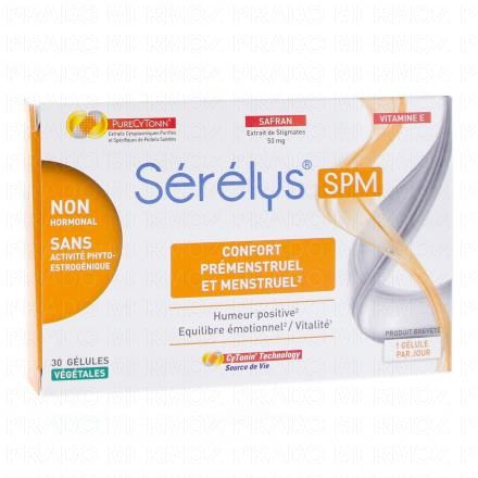 SERELYS Spm Confort pr&eacute; menstruel et menstruel x30 g&eacute;lules