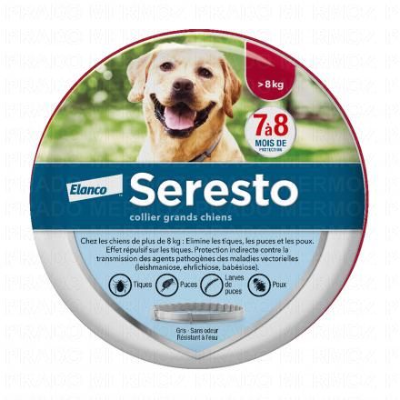 SERESTO Colliers grands chiens collier de 70 cm (x1)